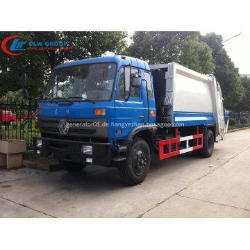 Nagelneuer Dongfeng 170hp 10cbm Abfallentsorgungs-LKW